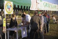 Lo stand FIE alla festa dell'escursionismo 2003