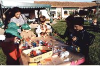 Le attivit dei bambini alla festa dell'escursionismo 2003